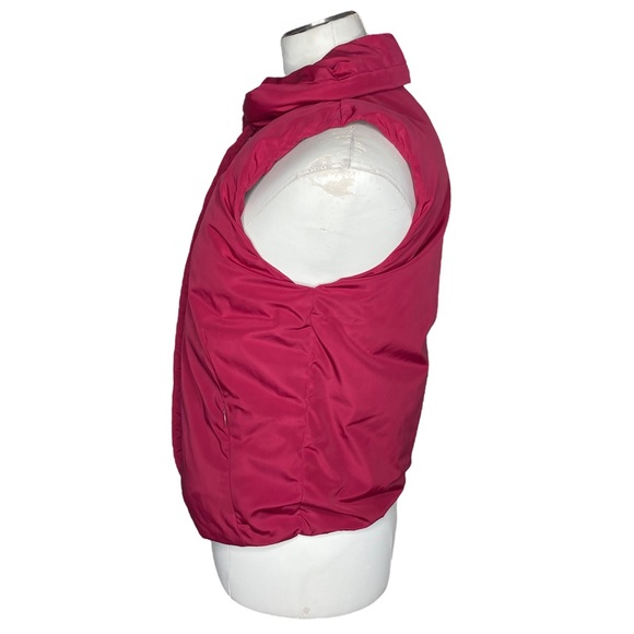 GAP Burgundy Puffer Zip Vest - Picture 5 of 14